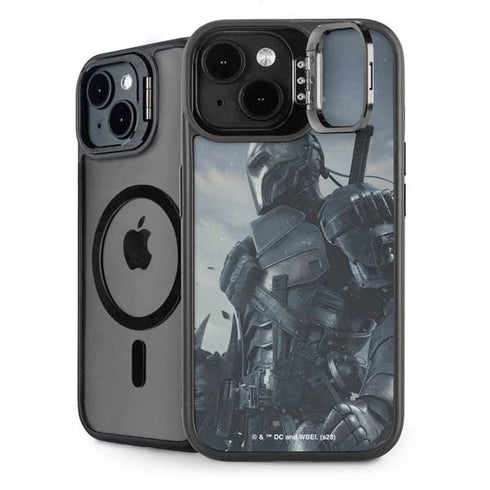 DC Comics Arkham Origins Deathstroke iPhone 15 Kickstand Case